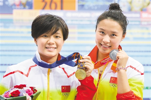 重庆姑娘施廷懋 亚运会跳水女子1米板摘金