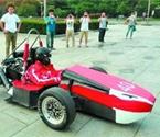 武漢大學(xué)生花12萬元造方程式賽車