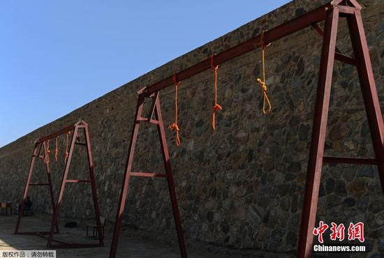 阿富汗5名男子因轮奸罪被执行绞刑