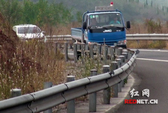 匝道倒车被交警当场逮到