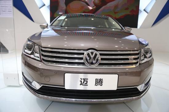 2014武汉国际车展实拍大众迈腾