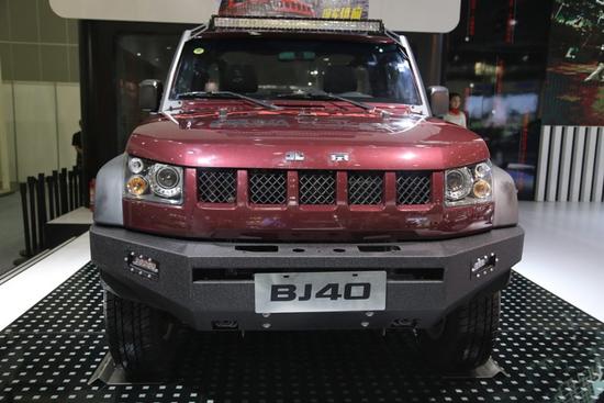 2014武汉国际车展实拍bj40