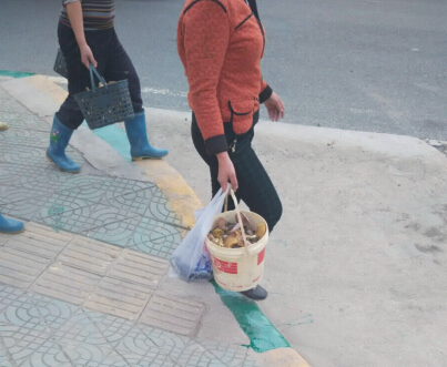 粉刷停车线未设警示标志 路人纷纷中彩_新浪