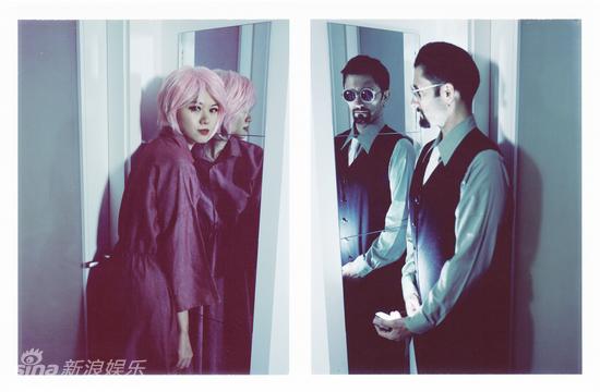 简迷离艺术照花絮曝光 张亚东变摇滚范儿