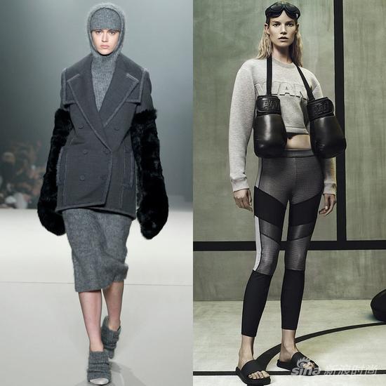 Alexander Wang 2013秋冬与合作系列对比