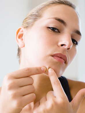 下巴长痘怎么办对号入座再处理|下巴|原因|油