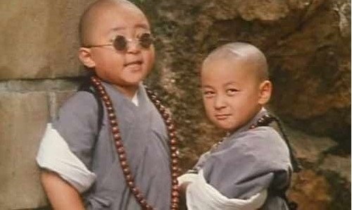 小和尚长大了！释小龙郝邵文晒合影引怀旧