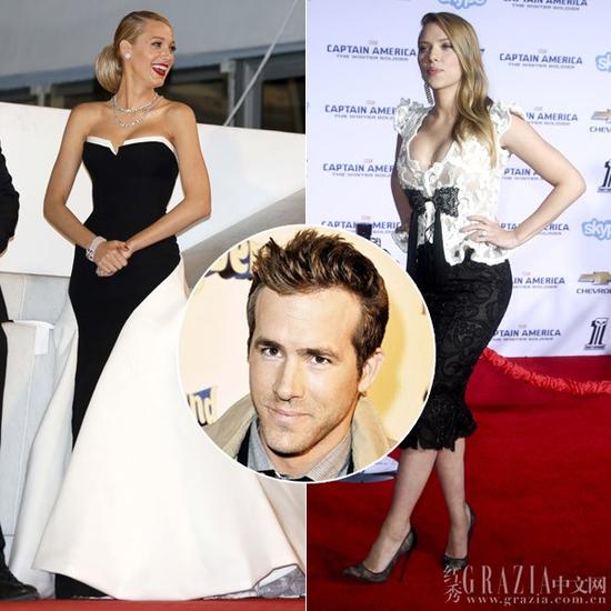 Blake Lively（10月怀孕）& Scarlett Johansson（9月生）