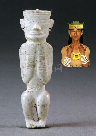 专家复原凌家滩先民像 男像黄晓明女像赵薇