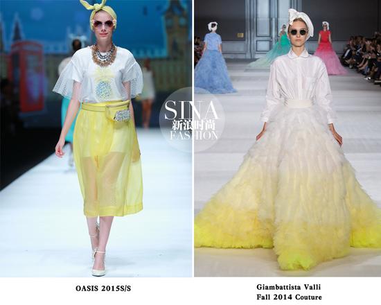 Oasis上海发布会抄袭Giambattista Valli