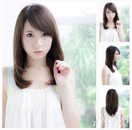 16款清纯系女生发型 中发设计甜美动人服装搭配培训闻