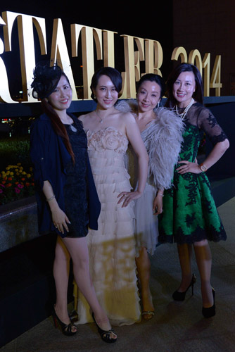 绅士名媛盛装出席tatler12周年晚宴