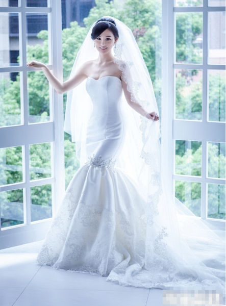 台美女主播将嫁百亿富豪侄子 曝唯美婚纱