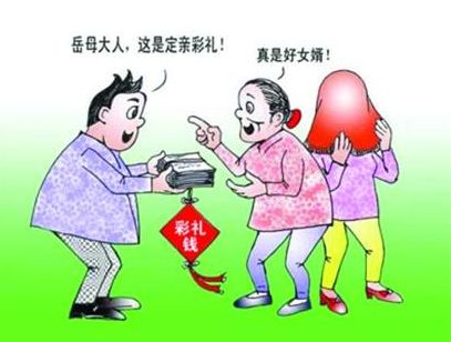 丈母娘收彩礼将女儿嫁给他人