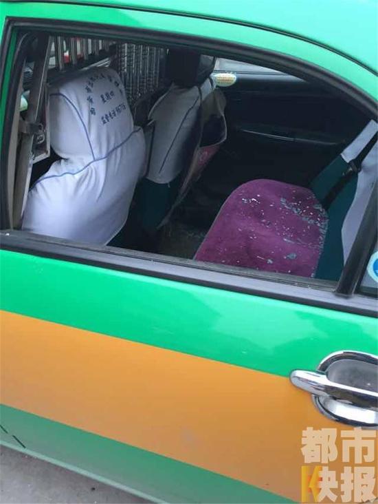 彪悍寶馬女叫人砸車