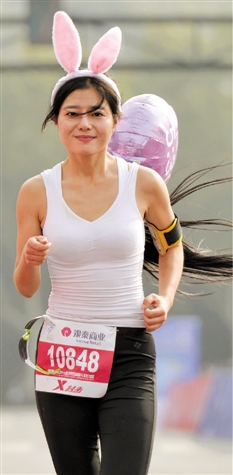 杭州美女跑团 美翻啦