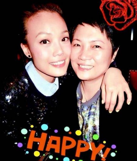 容祖儿与母亲感情好