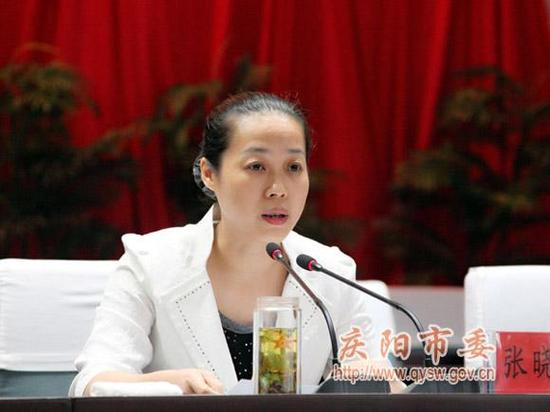 甘肃省委常委、省纪委书记张晓兰