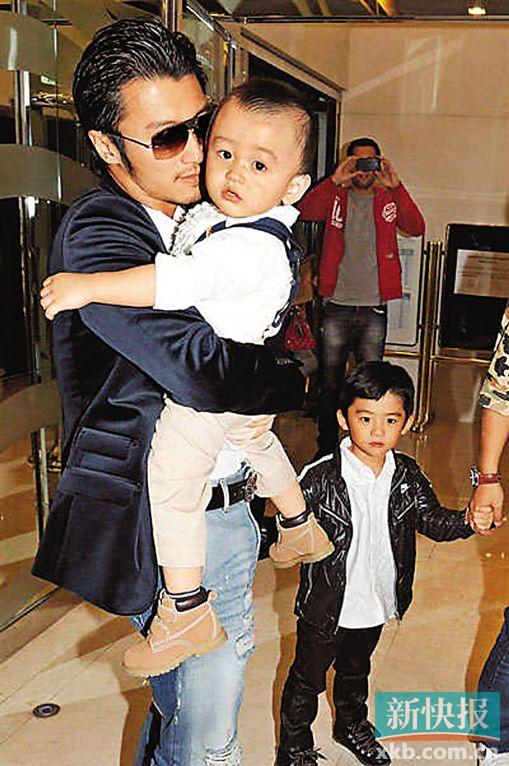 谢霆锋与二子