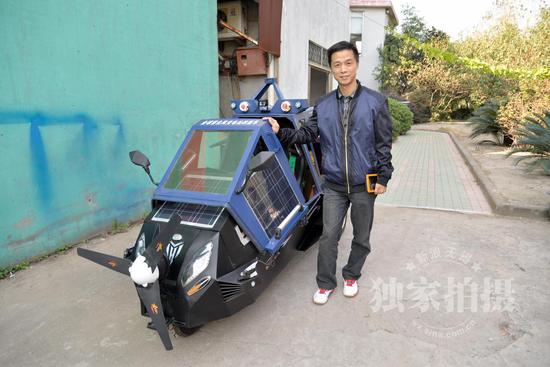 “土造神车”网络爆红 无锡牛人走上中国梦想秀舞台_新浪无锡_新浪网