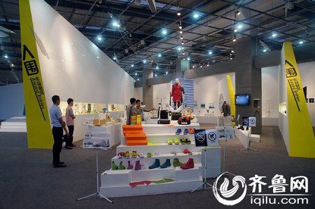 晋江国际工业设计园展厅。齐鲁网记者付莹/摄