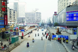 象山路与中山路交界处