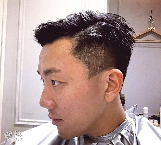 刘浩龙秀新发型 网友：容祖儿喜欢就行