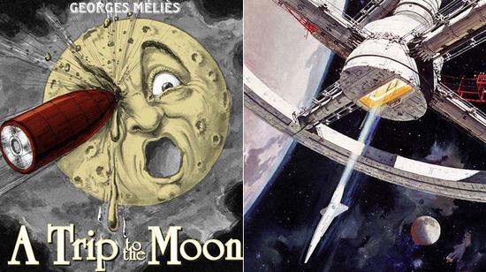 科幻電影的兩座豐碑：《月球旅行記》與《2001太空漫游》