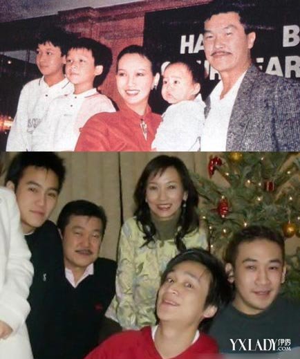 赵雅芝的三个儿子曝光 小儿子黄恺杰帅气逼人秒杀女生