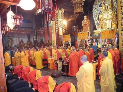 上海西林禅寺启建冬至孝亲水陆冥阳两利道场