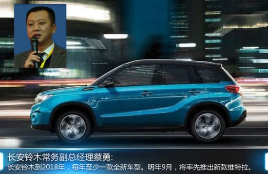 铃木SUV维特拉明年国产 PK本田CR-V