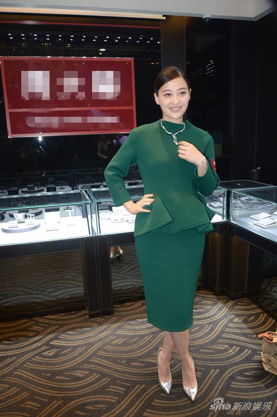 梅婷现场展示