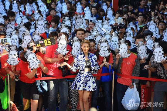 Jolin蔡依林台北签唱会