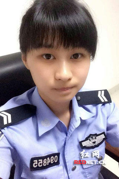 湘潭女警花画漫画宣传法制安全