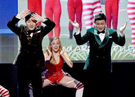 筷子兄弟在AMA上表演