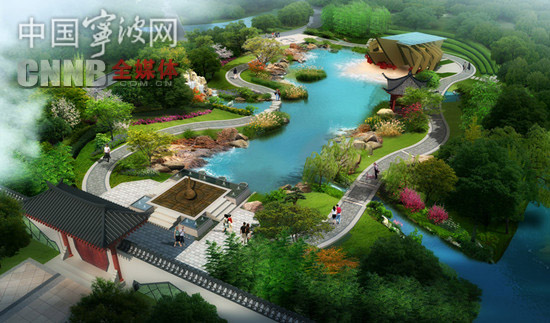 武汉“宁波园”效果图