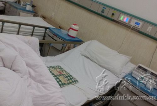 死者生前的病床