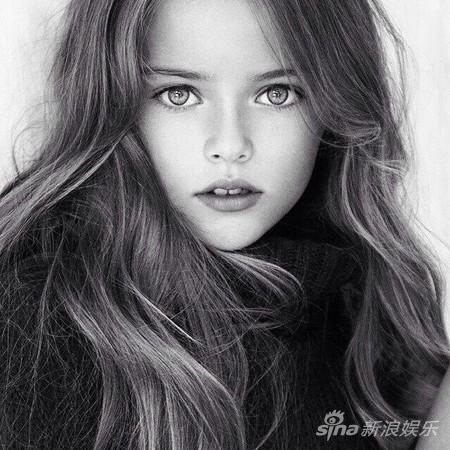 9岁嫩模获封<em>全球最美少女</em> 3岁出道学走秀|嫩模