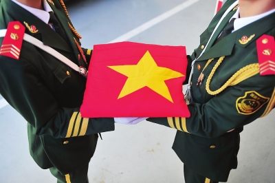 福州公安武警消防101名消防战士 正式退役