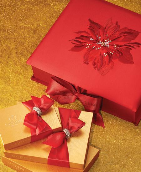 GODIVA歌帝梵推出2014圣诞系列巧克力|巧克