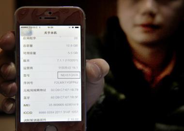 11月28日，杨先生称自己购买的iPhone5s频繁出现故障，手机型号是N开头的。