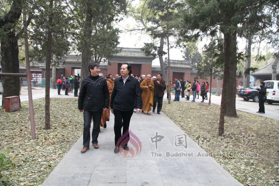 中央统战部第九期爱国宗教界人士研修班到访中国佛学院
