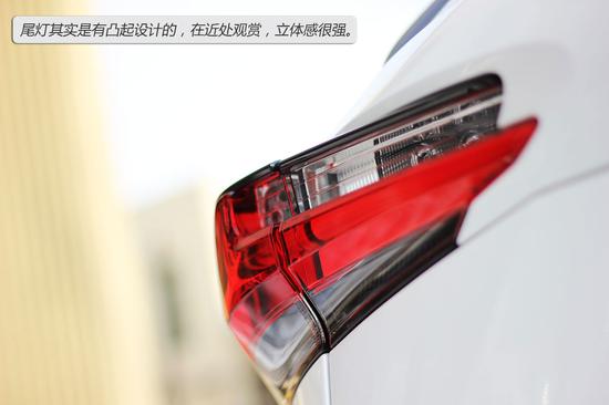 NX300h尾灯特写