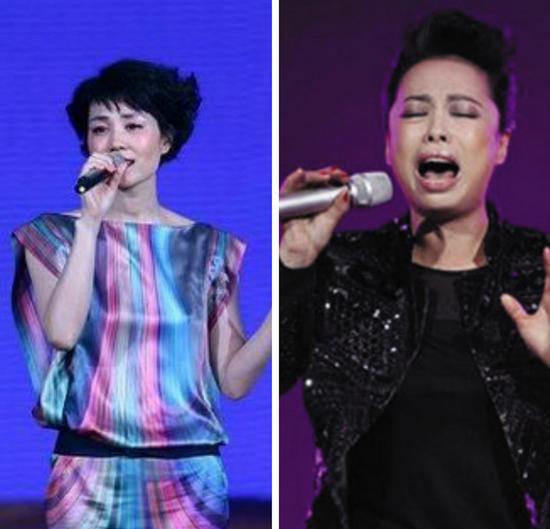 正在听引发唱商讨论 李宇春范儿足台风好