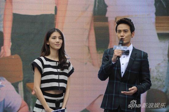 《精武青春》广州首映 吴千语徐正曦恩爱