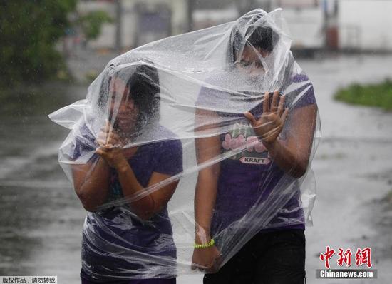 台风“哈格比”来袭