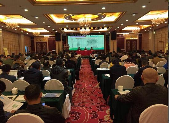 湖南休闲食品协会首届会员大会现场
