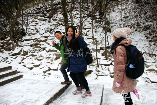 黄山启动“降雪模式”