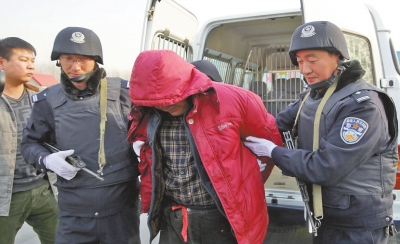 犯罪嫌疑人马某被抓捕归案