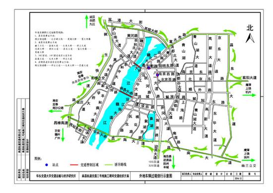 南昌两大桥明年1月对外地车牌实施限行